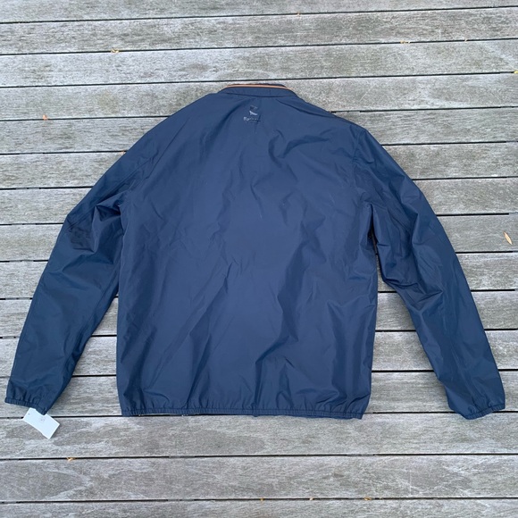 NWT NEW Barbour Menton Zip Up Waterproof Bomber Storm Force Navy Camo Jacket XXL - Picture 8 of 16